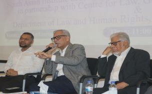 সংবিধানিক শূন্যতা ও নির্বাচন প্রশ্নে কড়া বক্তব্য—সেমিনারে আবু হেনা রাজ্জাকী